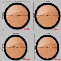 Round Wooden Picture Frames Creative Gift DIY Wall Hanging Wood Picture Holder Wall Mounted Photo Frame Round Home Decoration - Buy online at  Vibe In Cart.