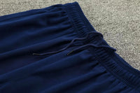 Long Sleeve Polyester Football Tracksuit Set for Men with Jacket and Pants