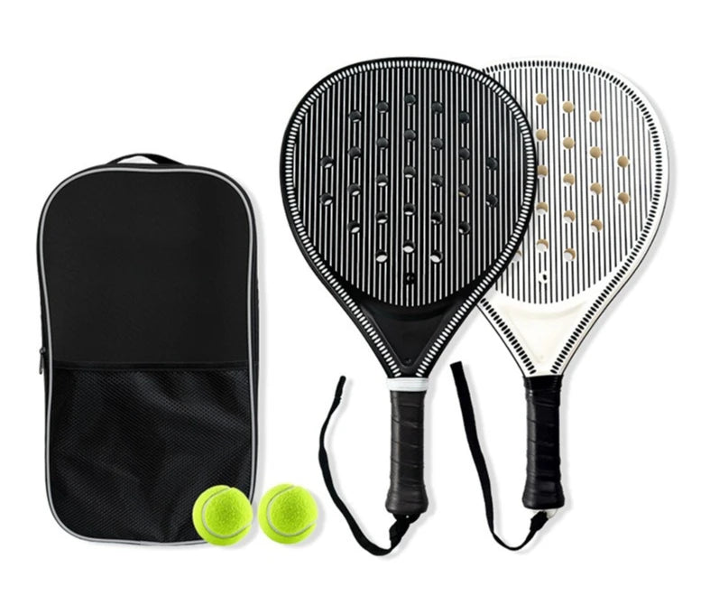 Padel Tennis Rackets beach tennis racketCarbon Fiber  Lightweight Tennis Rackets Outdoor Sports Mens and Womens  Glowing Racket - Buy online at  Vibe In Cart.
