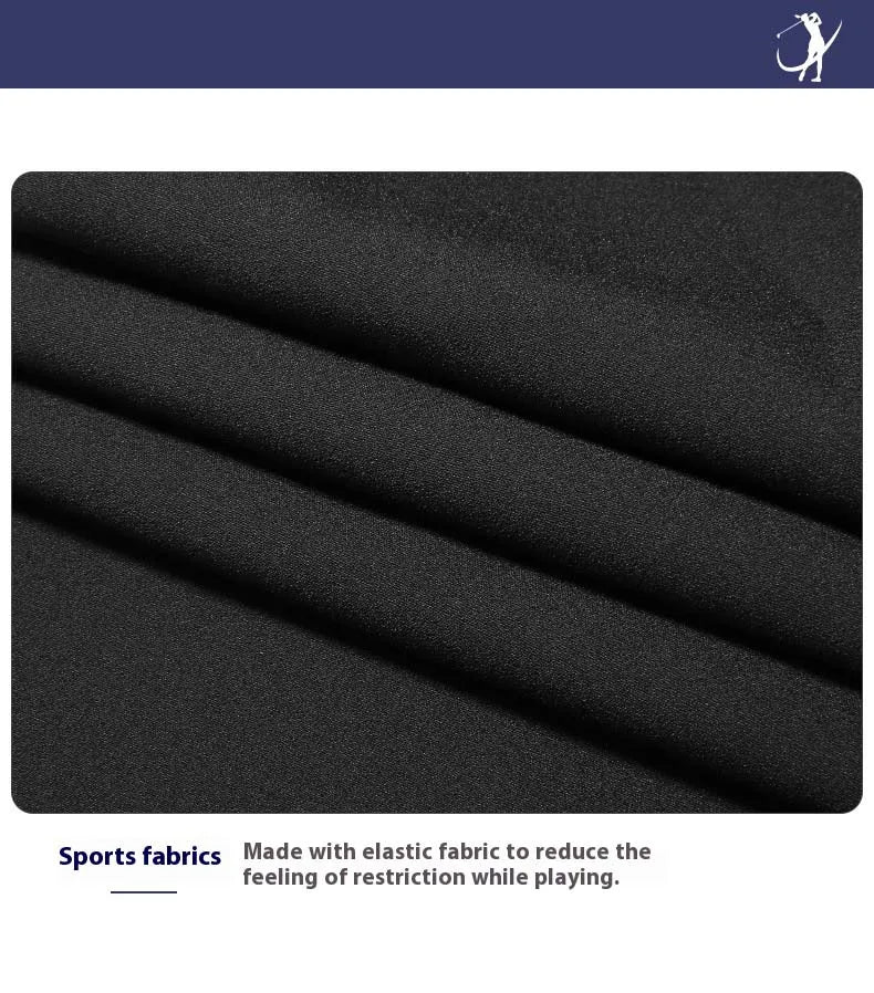 Women's Full Length Elastane Golf Pants with Zipper Fly