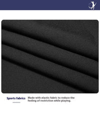 Women's Full Length Elastane Golf Pants with Zipper Fly