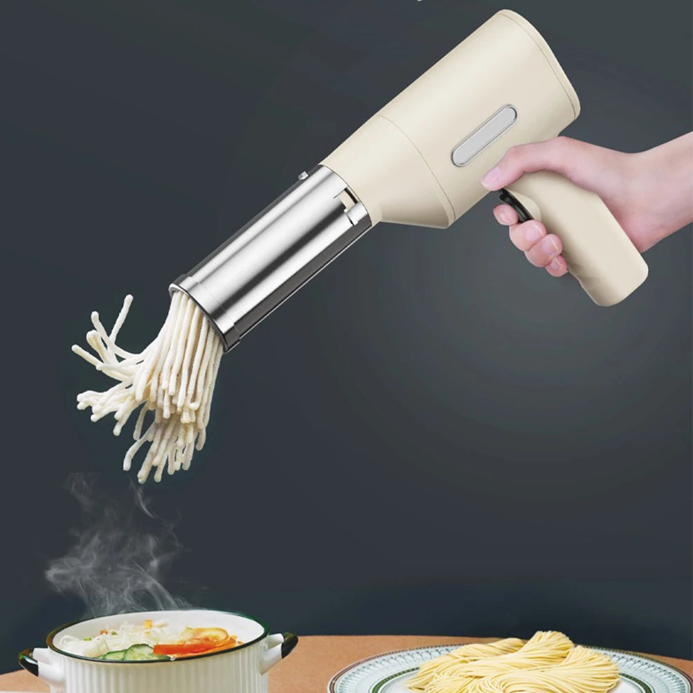 Electric Pasta Noodle Maker 5 Molds Wireless Noodle Maker Rechargeable Small Utility Kitchen Gadget - Buy online at  Vibe In Cart.