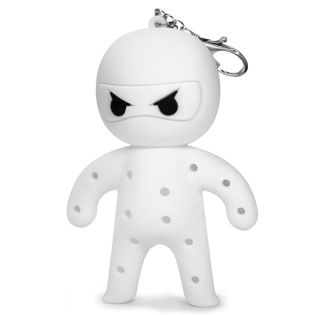 Soft Silicone Golf Tees Holder with Keychain and 10 Tees