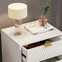 Tribesigns Modern Nightstand, 25.8" Tall Bedside Table with 3 Drawers, Contemporary End Side Table with Storage for Bedroom - Buy online at  Vibe In Cart.