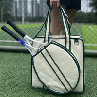 Large Waterproof Tennis Racket Bag Shoulder Backpack Pickleball Gear Sports Bag - Equipment Carrier for Racquet Storage - Buy online at  Vibe In Cart.