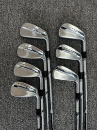Men's Right Handed Golf Irons Set Silver Steel Shaft Flex R