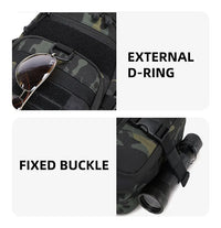 Men's Camping Chest Bag Tactical Sports Shoulder Outdoor Fanny Pack Hiking Climbing Cycling Fishing MOLLE System Sling Bags - Buy online at  Vibe In Cart.