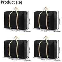 Extra Large Waterproof Non-Woven Fabric Storage Bag 80x55x25cm