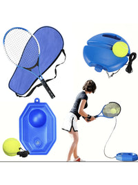 1 Set Tennis Trainer With Tennis Bounce Ball And Practice Ropes, Suitable For Indoor Outdoor Tennis Training - Buy online at  Vibe In Cart.
