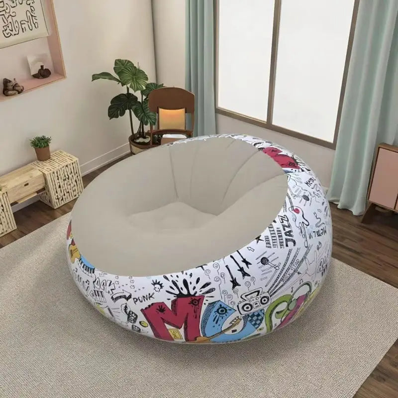1PC Thickened Inflatable Lazy Sofa Lounge Chair – Perfect for Outdoor Courtyards & Indoor Leisure - Buy online at  Vibe In Cart.