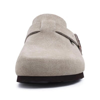 Asgard Women Men Suede Leather Clogs Slippers Fashion Unisex Cork Footbed Sandals Outdoor Antiskid Mules Shoes with Arch Support - Buy online at  Vibe In Cart.