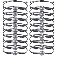 10Pcs Soccer Football Bracelets Knitted Braiding Alloy Adjustable Basketball Bracelet for Boys Girls Gifts Football Accessories - Buy online at  Vibe In Cart.