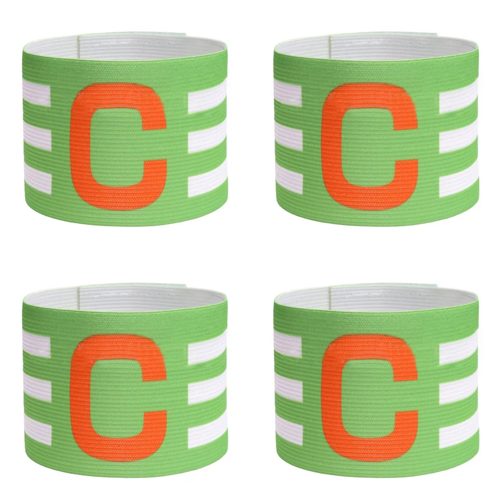 Soccer Captain Armband Adjustable for Kids and Adults 1-5 Pieces