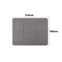 Foldable ABS Plastic and PU Stand for 12-16 Inch Laptops and Tablets
