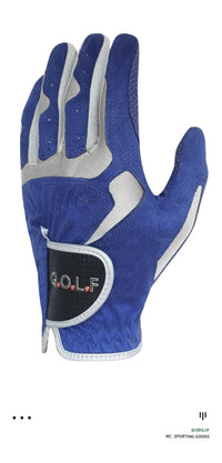 GVOVLVF Men's Golf Glove One Pc Pair 2 Color Options Improved Grip System Cool Comfortable Blue White color left right hand NEW - Buy online at  Vibe In Cart.