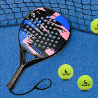 IANONI Padel Racket Carbon Fiber Surface with EVA Memory Flex Foam Core Padel Tennis Racquets Lightweight - Buy online at  Vibe In Cart.