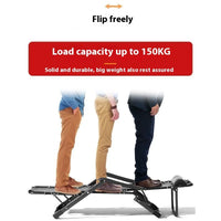 GIANXI Outdoor Recliner With Cotton Padded Lawn Outdoor Lounge Gravity Camp Folding Recliner With Phone Stand Terrace Chairs - Buy online at  Vibe In Cart.