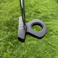 High MOI Golf Putter with CNC Milled Zinc Alloy Head and Center Hole Design