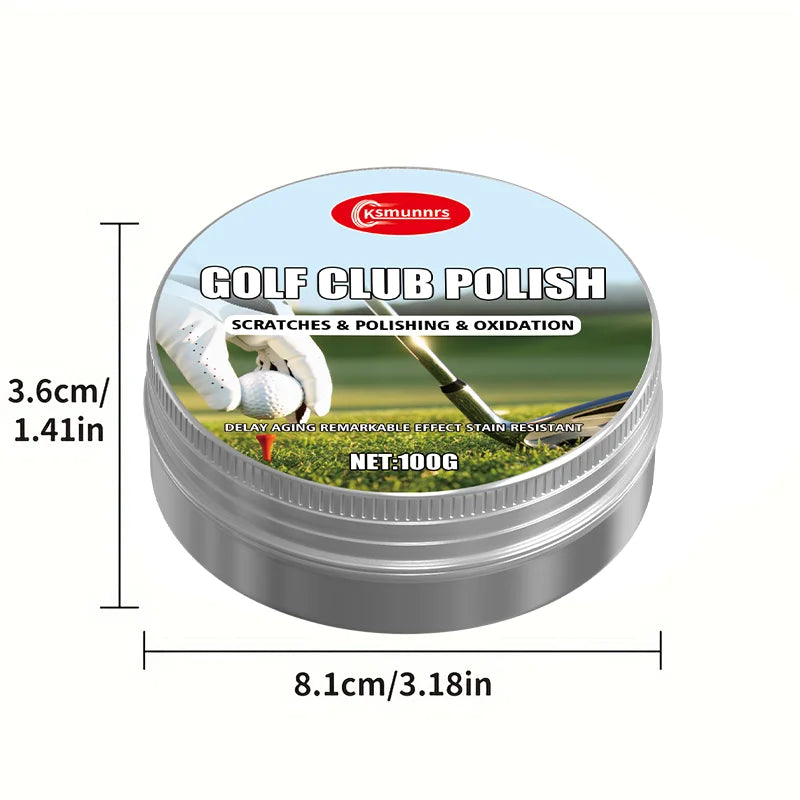 Professional Golf Club Wax, Quick-Acting Polishing Wax, Restores Mirror Shine, Metal Polish, White Golf Equipment Protection Wax - Buy online at  Vibe In Cart.