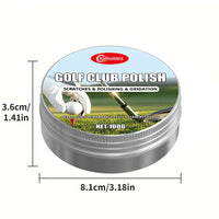 Professional Golf Club Wax, Quick-Acting Polishing Wax, Restores Mirror Shine, Metal Polish, White Golf Equipment Protection Wax - Buy online at  Vibe In Cart.