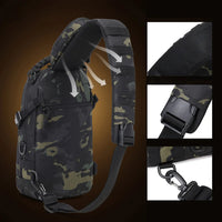 Men's Camping Chest Bag Tactical Sports Shoulder Outdoor Fanny Pack Hiking Climbing Cycling Fishing MOLLE System Sling Bags - Buy online at  Vibe In Cart.