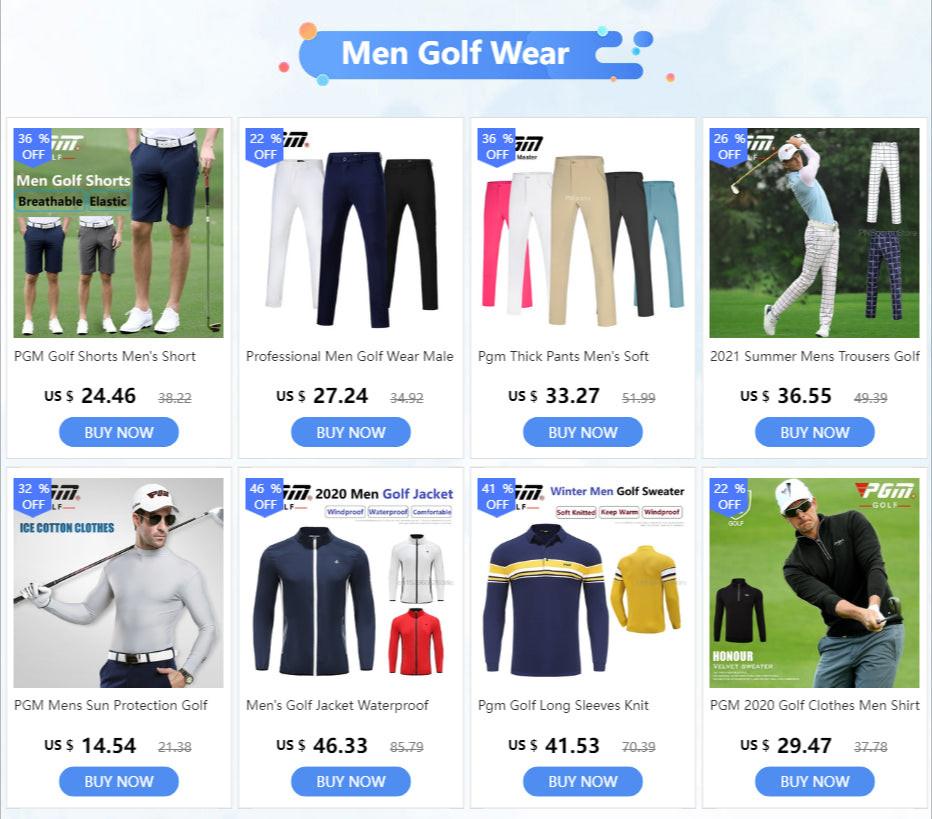 Pgm Summer Golf Shorts Men's Quick-Dry Sports Golf Trousers Male Breathable High Elastic Tennis Run Short Pants Casual Clothing - Buy online at  Vibe In Cart.
