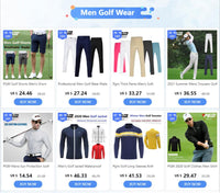 Pgm Summer Golf Shorts Men's Quick-Dry Sports Golf Trousers Male Breathable High Elastic Tennis Run Short Pants Casual Clothing - Buy online at  Vibe In Cart.