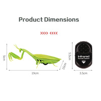 Infrared Remote Control Mini Mantis Insect Simulation Toy