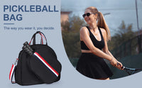 Adjustable Pickleball Paddle Backpack Bag Multi Sport Large Capacity Storage Tennis Racquetball Equipment For Men Women - Buy online at  Vibe In Cart.
