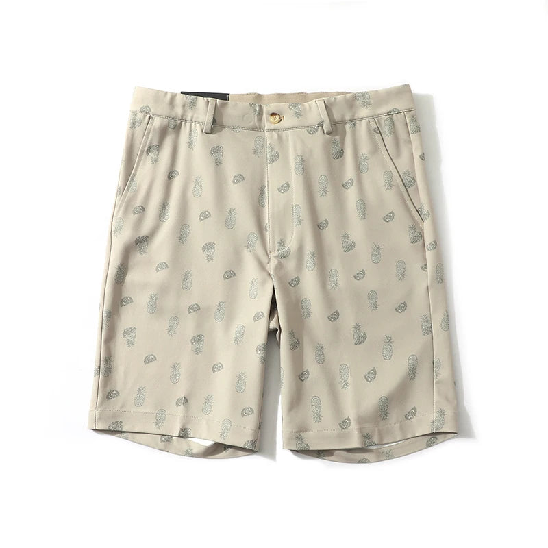 New Golf Shorts Mens Summer Slim Fit Baseball Golf Shorts Sweatpants Male Elastic Sports Wear Fast Dry Casual Trousers Running