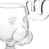 1/2/3PCS Christmas Elk Glass Cup 8Oz Milk Moose Mug Christmas Reindeer Head Beer Water Cup Xmas Holiday Party Drinkware Gifts - Buy online at  Vibe In Cart.
