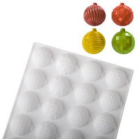 28-Cell Christmas Lantern Decorative Ball Design Chocolate Mold Candy Tools Silicone Cake Mold Dessert Bakeware Kitchen Baking S - Buy online at  Vibe In Cart.