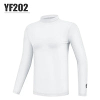 Men's Long Sleeve Acrylic Golf Shirt With Sun Protection And Cooling Features