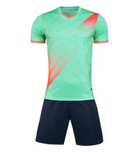 Unisex Polyester Spandex Soccer Jersey And Shorts Set