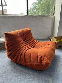 Modern Single Reclining Sofa in Cream for One Person