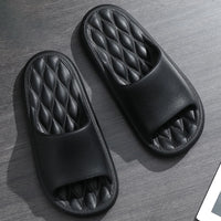 Summer Flip Flops Solid Color Thick Platform Slippers Non Slip Summer Cloud Slides EVA Indoor Home Sandals for Men Women - Buy online at  Vibe In Cart.