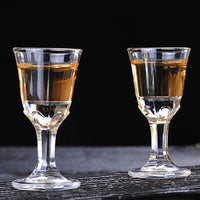 6pcs Shot Glass 10ml Small Capacity Glass Spirits Cup Goblet Spirits Cup Wine Dispenser Wholesale Transparent Cups Drinkware - Buy online at  Vibe In Cart.
