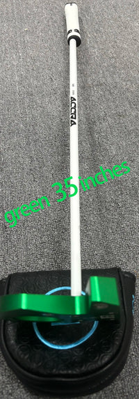 Right-Handed Golf Putter, 33-36 Inch, Graphite Shaft, 2 Degree Offset