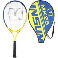Kids Tennis Racket 17-25 Inches Lightweight Aluminum Alloy with Cover Bag