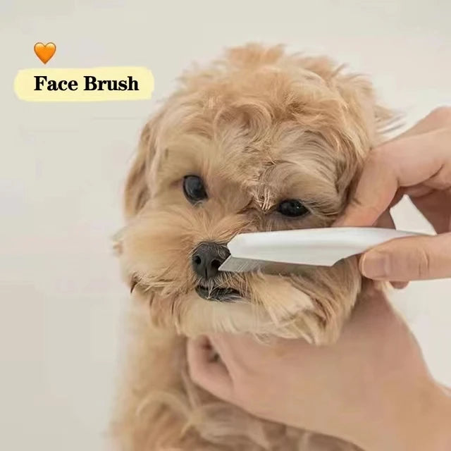 1/2pc Pet Hair Shedding Comb Stainless Steel Flea Comb for Cat Dog Pet Comfort Flea Hair Grooming Comb Dog Brush Grooming Tools - Buy online at  Vibe In Cart.