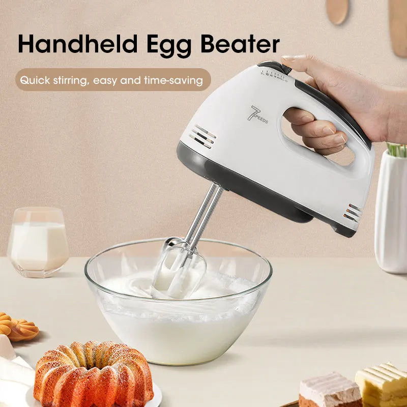 Handheld 7 Speed Automatic Electric Mixer Multi Functional for Food Egg Cream Cake Dough Mixing Baking Kitchen Home Use - Buy online at  Vibe In Cart.