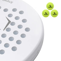 Padel Tennis Rackets,Paddle Tennis Racquets Carbon Fiber with EVA Memory Flex Foam Core,Paddle Racket Lightweight for Pop Tennis - Buy online at  Vibe In Cart.