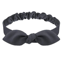 Women's Geometric Acrylic Elastic Headbands with Cross Knot