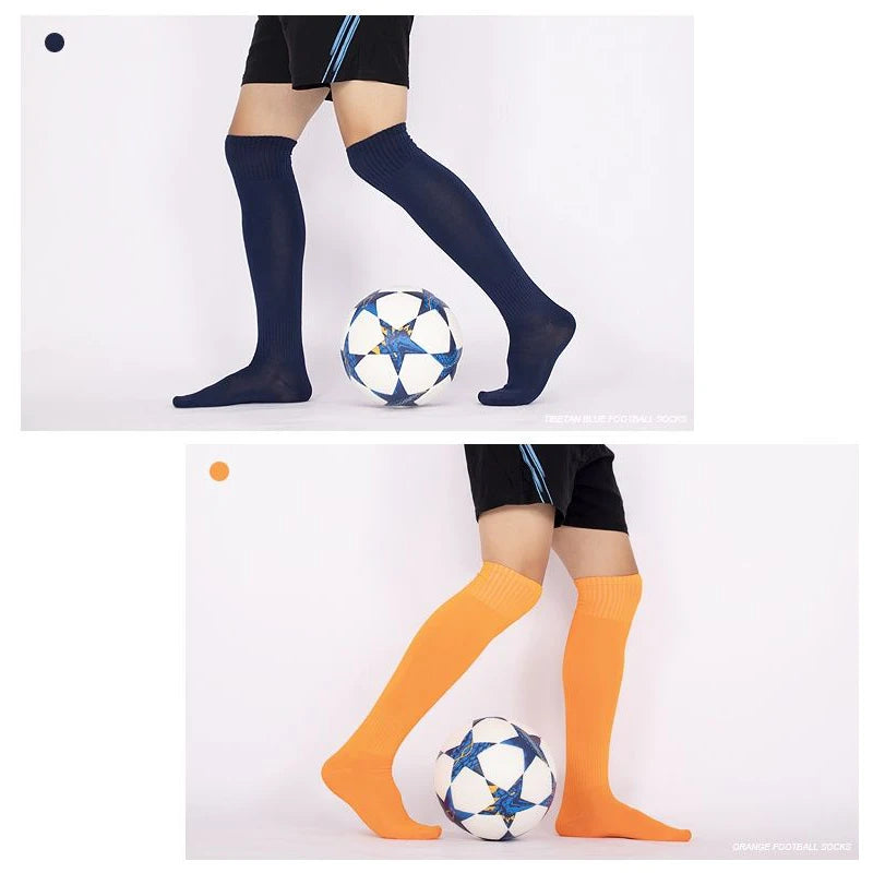Football Soccer Socks Breathable Outdoor Sports Rugby Stockings Over Knee High Volleyball Baseball Hockey Kids Adults Long Socks - Buy online at  Vibe In Cart.