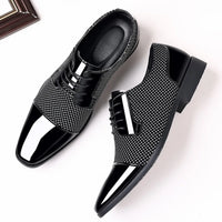 Men's Dress Shoes Classic Lace-up Formal Oxfords Modern Tuxedo Business Casual Scale Pattern Comfort Formal Shoes for Men - Buy online at  Vibe In Cart.