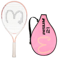 Kids Tennis Racket 17-25 Inches Lightweight Aluminum Alloy with Cover Bag