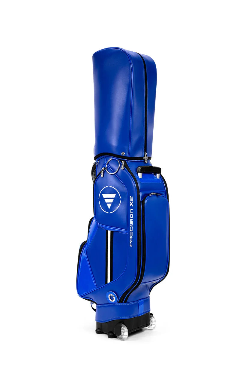 Waterproof PU Golf Ball Bag with Wheel and High Capacity