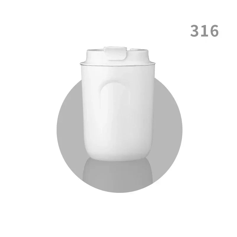 Stainless Steel Double Wall Vacuum Flask 220ml Insulated Leakproof