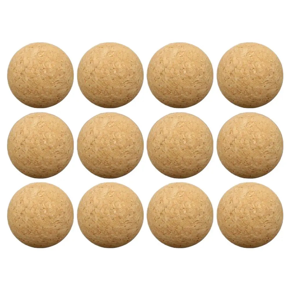 1/6Pcs 36mm Table Football Cork Solid Wood Foosball Table Soccer Ball Fussball Football Machine Replacement Accessories - Buy online at  Vibe In Cart.