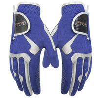 GvOvLvF 1pc Golf Gloves men Professional Breathable Blue White Soft Fabric Left Right Sports Non-slip Glove For Golfer Gift New - Buy online at  Vibe In Cart.